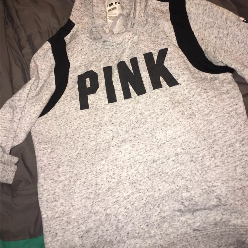Pink hoodie